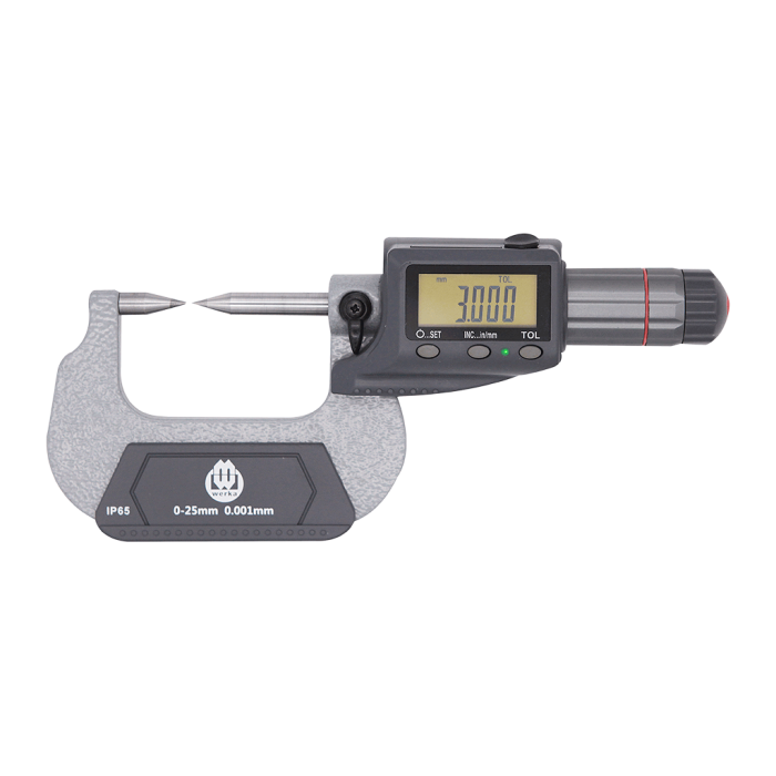 Werka Sivri Uçlu Dijital Mikromere (Ölçü Seçeneklerine Bakınız)