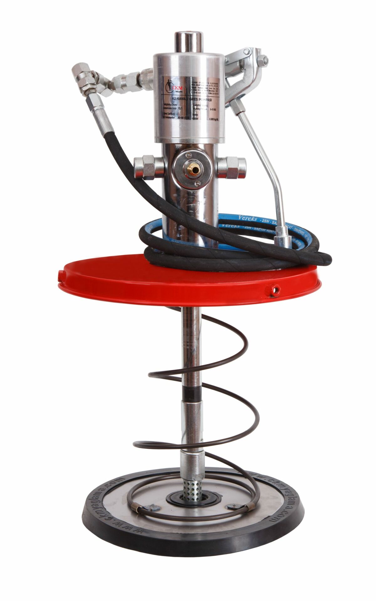 CKM Havalı Gres Pompa Teneke Tipi A260 - 16 kg  35 x 35 x 62 cm