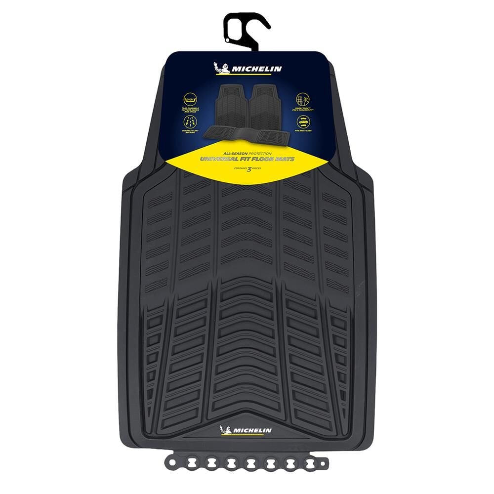 Michelin MC33863 Tüm Araçlara Uyumlu 3 Parça Üniversal 3D Havuzlu Oto Paspas