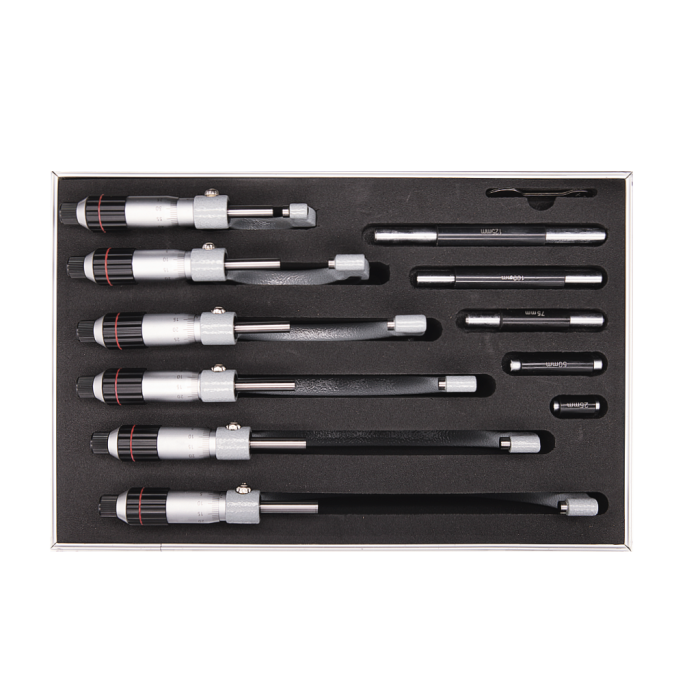 Werka Dış Çap Mikrometre Setleri 217-5402 serisi (Ölçü Seçeneklerine Bakınız)