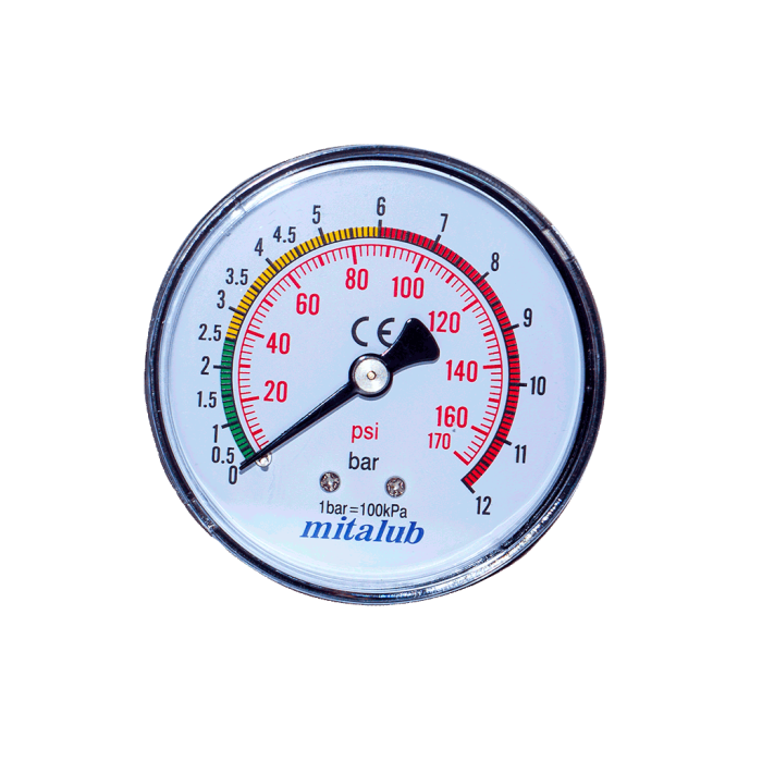 Mitalub Lastik Şişirme için Manometreler  (Ölçü Seçeneklerine Bakınız)