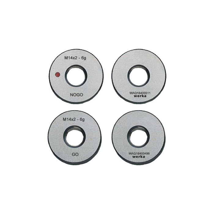 Werka Metrik Diş Vida Halka Mastar (Ölçü Seçeneklerine Bakınız)