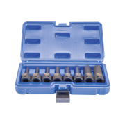 NTTools NCSETU12AL 8 Parça 1/2inç Cr-Mo Allen Uzun Lokma Seti