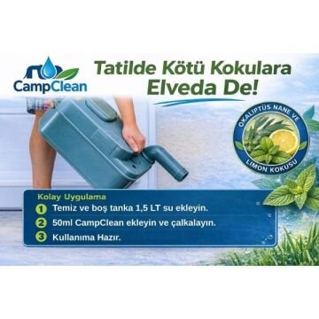 Camp Clean Tuvalet Atık Parçalayıcı 1L