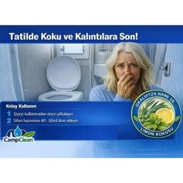 Camp Clean Tuvalet Sifon Solüsyonu 1 L