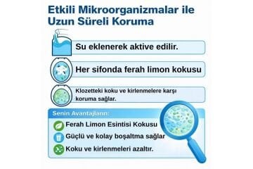 Camp Clean Tuvalet Sifon Solüsyonu 1 L