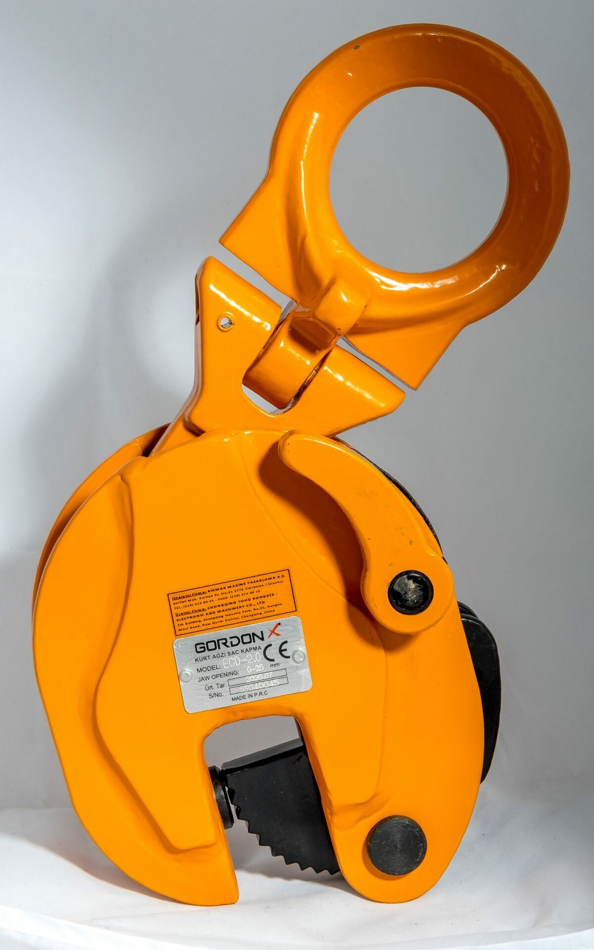 Gordonx Kurt Ağızı Sac Kapma 2000Kg