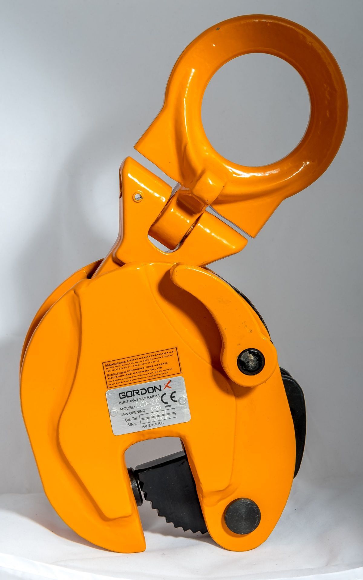 Gordonx Kurt Ağızı Sac Kapma 5000Kg