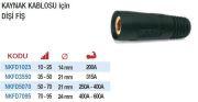 NT Tools Kaynak Bağlantı Ekipmanı - Dişi Kablo Fişleri (Ölçü Seçeneklerine Bakınız)