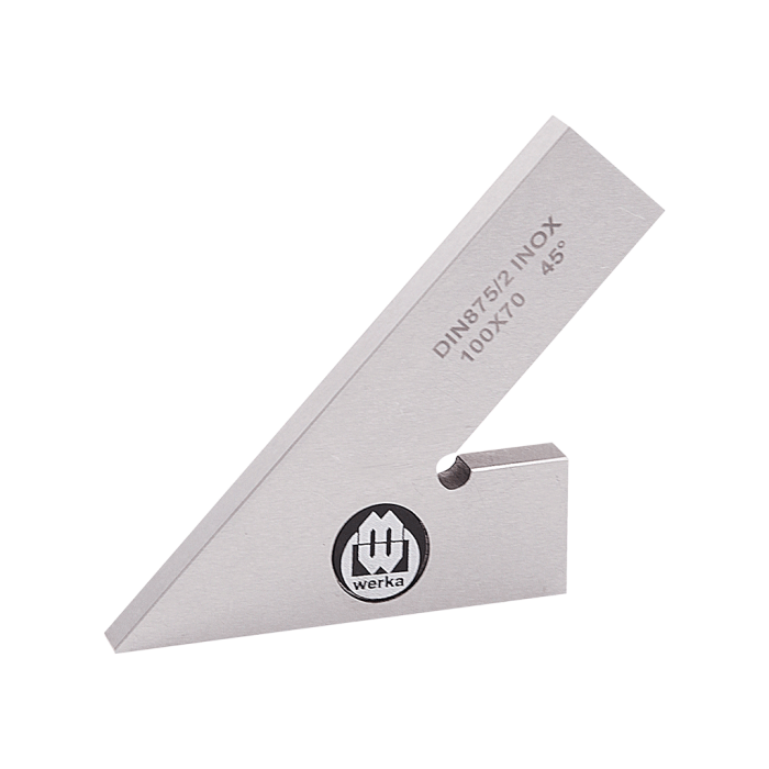 Werka 45° Düz Gönye (Ölçü Seçeneklerine Bakınız) 150x100mm