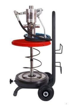 CKM Havalı Gres Pompa Teneke Tipi Taşıma Arabalı A262 - 16 kg