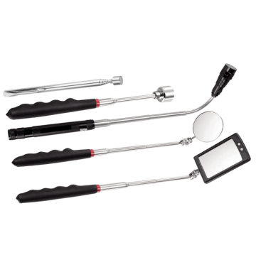 NT Tools NTH5SET 5 Parça Teleskopik Manyetik Parça Yakalama Seti