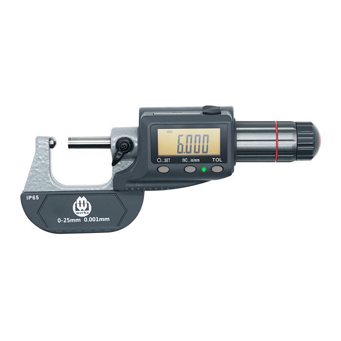 Werka Boru Et Kalınlığı Dijital Milkrometre(Ölçü Seçeneklerine Bakınız)