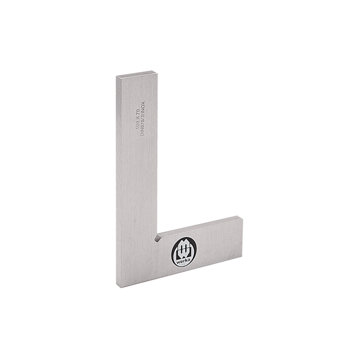 Werka Düz Gönye DIN875/2 (Ölçü Seçeneklerine Bakınız) 150x100mm