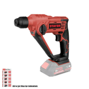 Stayer ROCKYL20 Akülü Kırıcı Delici  Li-ion 18V 1.1J (Aküsüz Solo Makina)