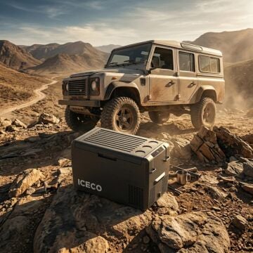 ICECO MCD25B 12/24Volt 25 Litre Kompresörlü Oto Buzdolabı/Dondurucu + Buz Kaseti