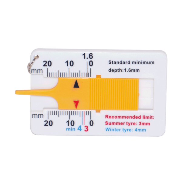 DWMeasuring DW1KMLST Lastik Dişi Derinlik Kumpası-Plastik Gövdeli