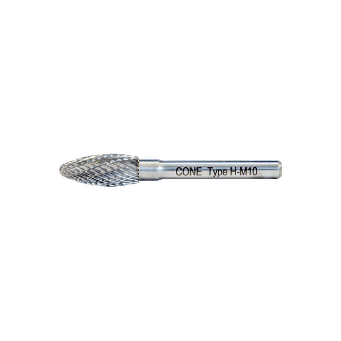Cone H Tipi Kavisli Çam - Karbür Kalıpçı Frezeleri (Ölçü Seçeneklerine Bakınız) 16mm