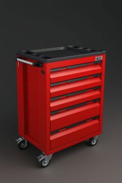 Ckm 5 Çekmeceli Takım Arabası Teleskopik