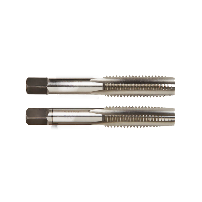 Werka DIN2181 - UNF 2 Parçalı Takım - HSS Düz El Kılavuzu(Ölçü Seçeneklerine Bakınız) UNF 1/2'' x 20