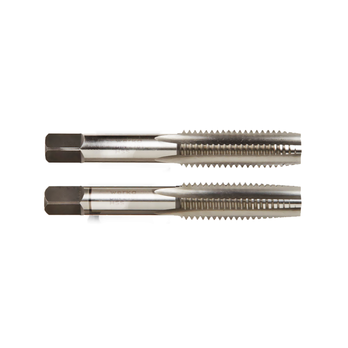 Werka DIN2181 - UNF 2 Parçalı Takım - HSS Düz El Kılavuzu(Ölçü Seçeneklerine Bakınız) UNF 1/4'' x 28