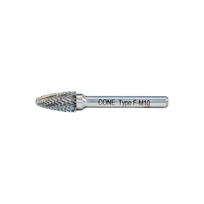 Cone F Tipi Kavisli Silindir - Karbür Kalıpçı Frezeleri (Ölçü Seçeneklerine Bakınız) 16mm