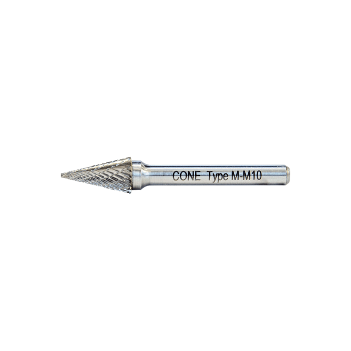 Cone M Tipi Konik Sivri - Karbür Kalıpçı Frezeleri (Ölçü Seçeneklerine Bakınız)