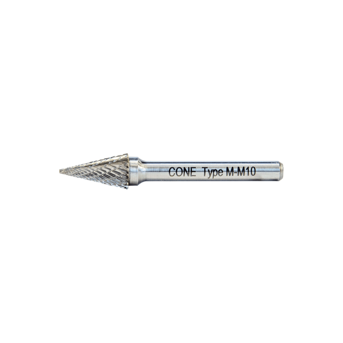 Cone M Tipi Konik Sivri - Karbür Kalıpçı Frezeleri (Ölçü Seçeneklerine Bakınız) 16mm
