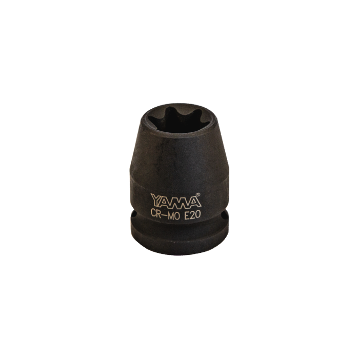 Yama 1/2'' E Tipi Torx Havalı Lokmalar (Ölçü Seçeneklerine Bakınız)