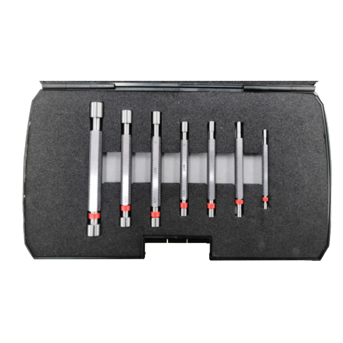 Werka W5107-S7 7 Parça 3...12 mm Düz Tampon Mastar Seti