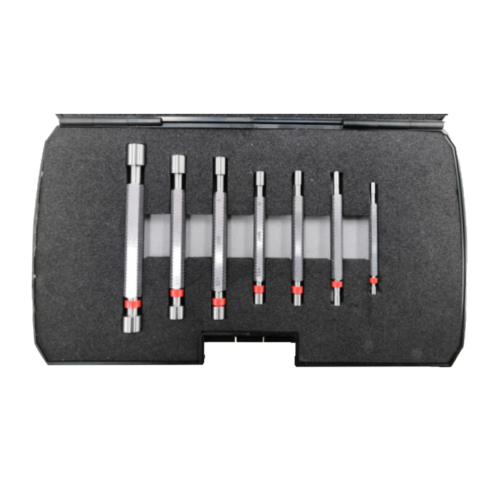 Werka W5107-S7 7 Parça 3...12 mm Düz Tampon Mastar Seti