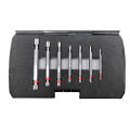 Werka W5107-S7 7 Parça 3...12 mm Düz Tampon Mastar Seti