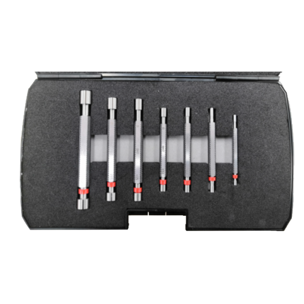 Werka W5107-S7 7 Parça 3...12 mm Düz Tampon Mastar Seti