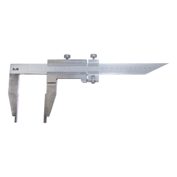 DW Measuring Uzun Tek Çene İnce Ayarlı Monoblok Gövde Mekanik Kumpaslar(Ölçü Seçeneklerine Bakınız)