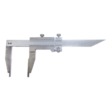 DW Measuring Uzun Tek Çene İnce Ayarlı Monoblok Gövde Mekanik Kumpaslar(Ölçü Seçeneklerine Bakınız)