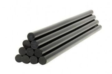 Tayrex Silikon Mum Çubuğu, Siyah, 11.2mm