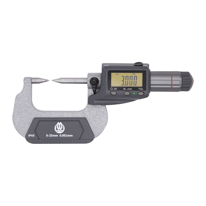 Werka Sivri Uçlu Dijital Mikromere (Ölçü Seçeneklerine Bakınız)