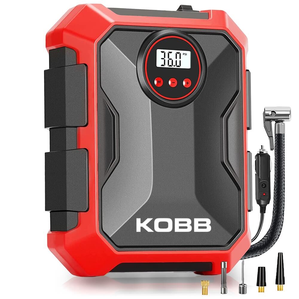 Kobb KOBB KB200 12Volt 150 PSI Ayarlanabilir Dijital Basınç Göstergeli Hava Lastik Şişirme Pompası En Ucuz Fiyatları ve Özellikleri