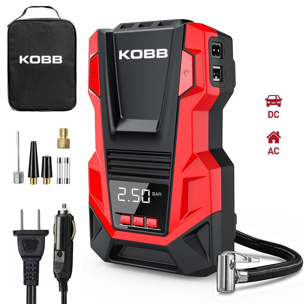 Kobb KOBB KB220 12Volt/220Volt 150 PSI Dijital Basınç Göstergeli Lastik Şişirme Pompası En Ucuz Fiyatları ve Özellikleri