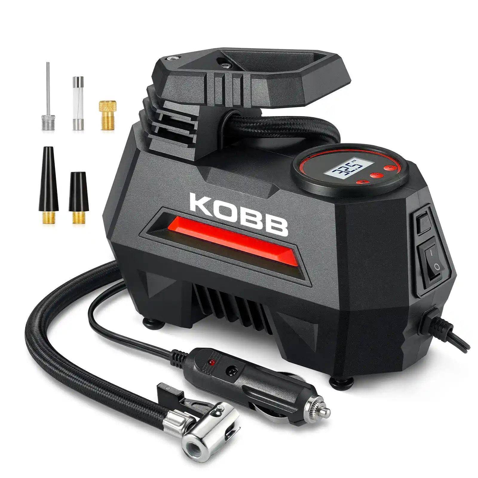 Kobb KOBB KB180 12Volt 150 PSI Ayarlanabilir Dijital Basınç Göstergeli Lastik Şişirme Pompası En Ucuz Fiyatları ve Özellikleri