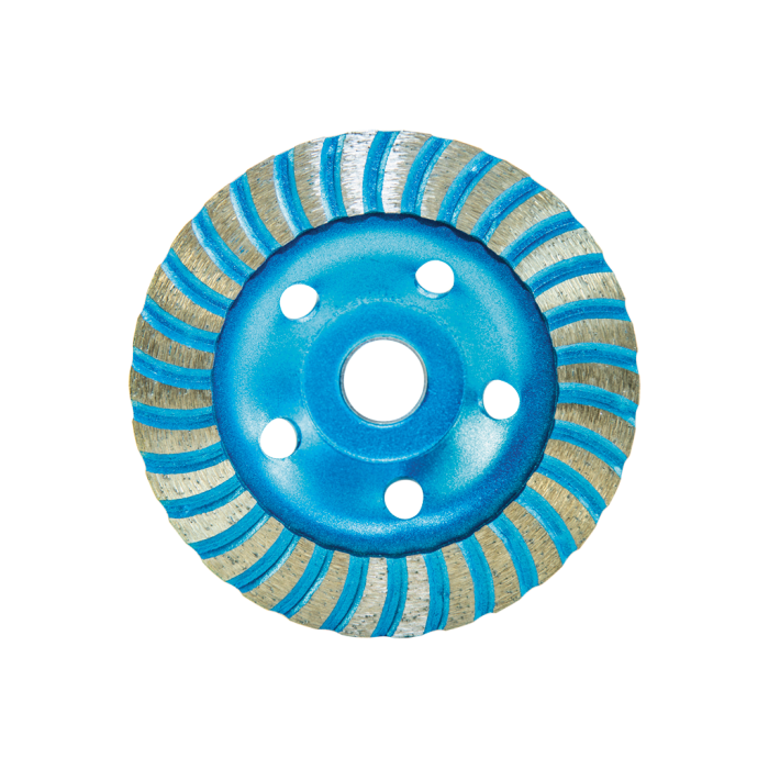 Cone Soğuk Pres Kanallı Elmaslı Çanak Yüzey Temizlemeler(Ölçü Seçeneklerine Bakınız) 125mm