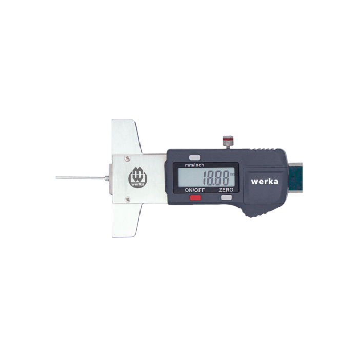 Werka İğne Uçlu Dijital Lastik Derinlik Kumpası