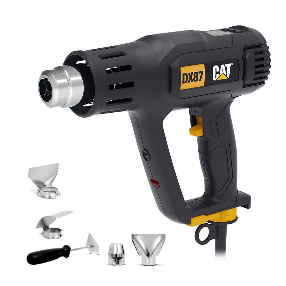 Cat CAT DX87 2000Watt Dijital Göstergeli Profesyonel Sıcak Hava Tabancası + 5 Adet Aksesuar En Ucuz Fiyatları ve Özellikleri