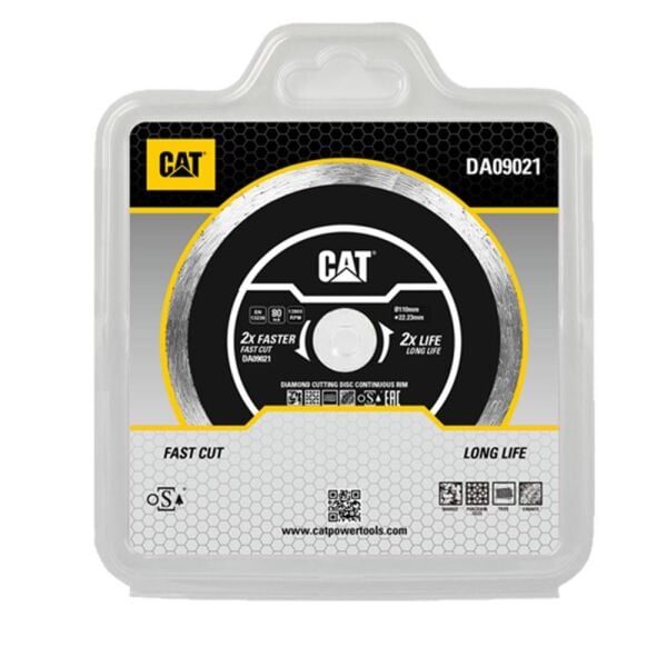 CAT DA09021 110mm Fayans Seramik Elmas Kesme Diski