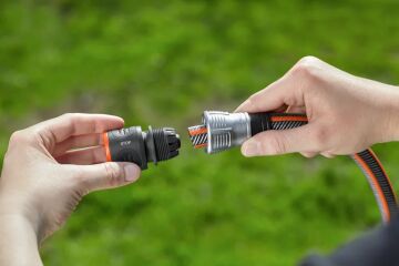 Gardena 18254-20 Premium Stoplu Hortum Adaptörü 19mm (3/4'')