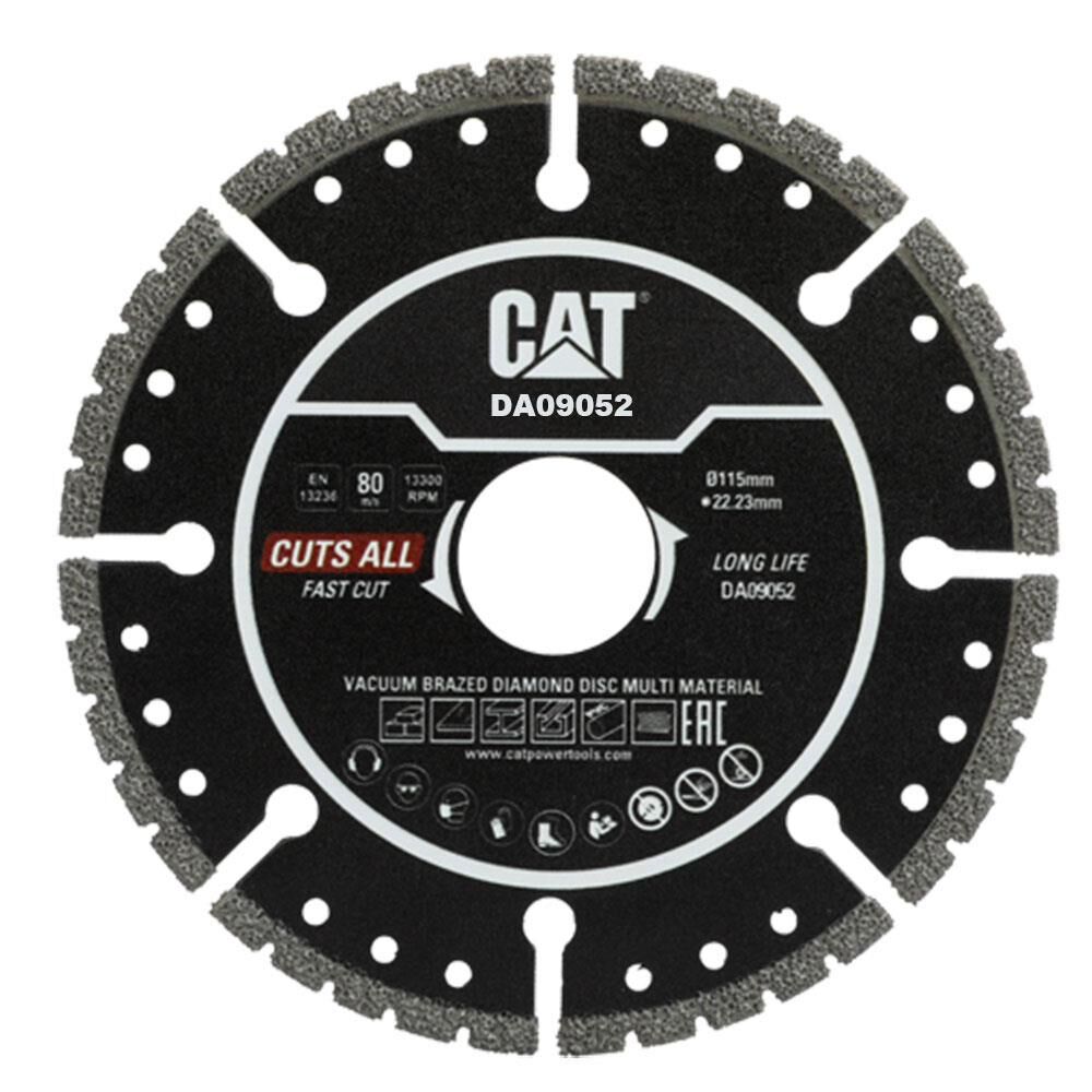Cat CAT DA09052 115mm Profesyonel Çelik, İnox, Alüminyum, PVC, Fayans, Çok Amaçlı Elmas Kesme Diski (Soketli, Aralıklı Kenar) En Ucuz Fiyatları ve Özellikleri