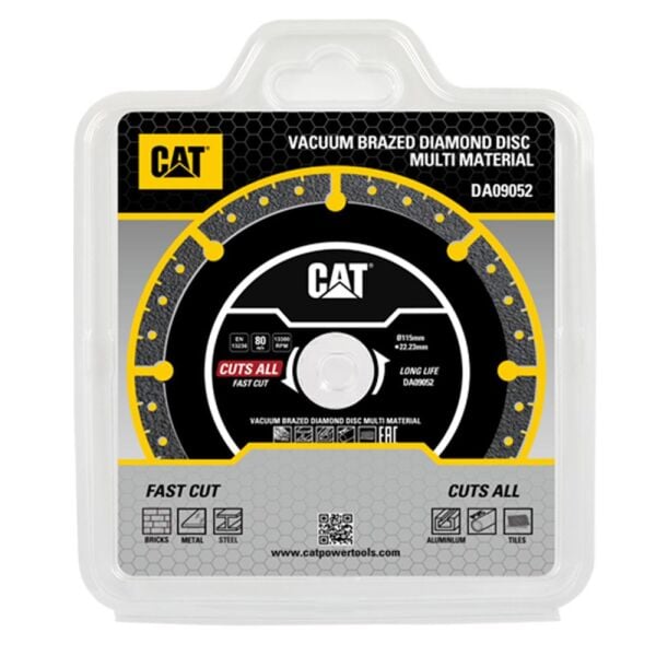 CAT DA09052 115mm Çok Amaçlı Elmas Kesme Diski
