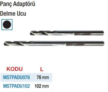 Master by Maier Panç için Delme Uçları  (Ölçü Seçeneklerine Bakınız)