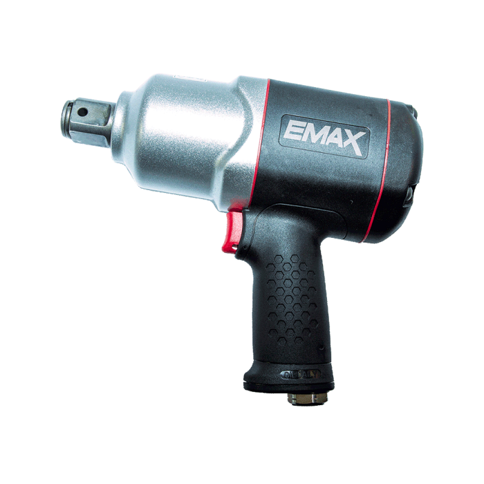 Emax ET-1707 1'' 207 kg. 5500 RPM Kompozit Havalı Somun Sökme