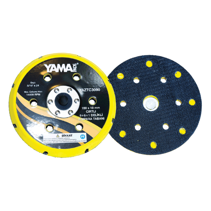 Yama Pads Cırtlı Delikli Zımpara Tabanları(Ölçü Seçeneklerine Bakınız)